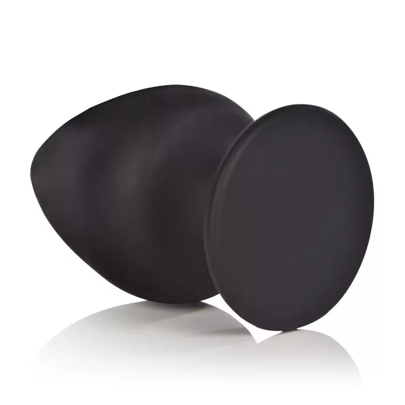 Анальная пробка Silicone Plump Plug – черный