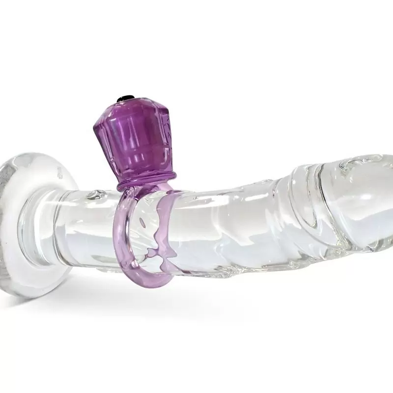 Виброкольцо на пенис Screaming O - Bling O с большим бриллиантом