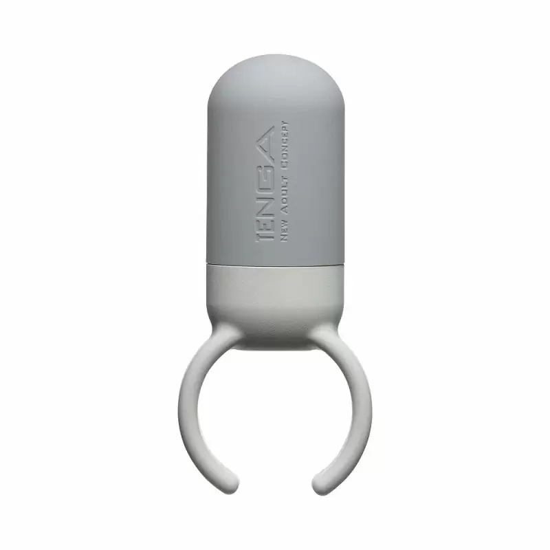 Эрекционное кольцо Tenga SVR One Gray с вибрацией