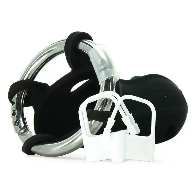 Замок верности Hardcore Silicone Cock Blocker – черный