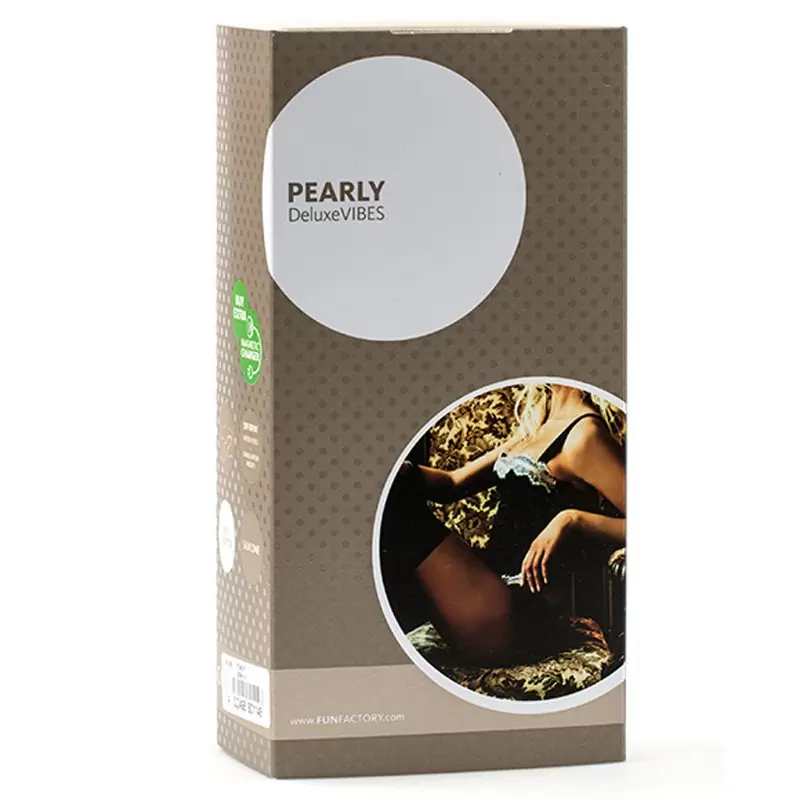 Перезаряжаемый вибратор-кролик Fun Factory Pearly, 17 см, силикон, виноградный