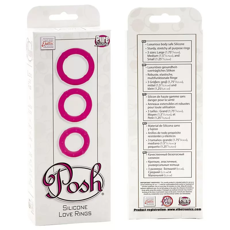 Набор эрекционных колец Posh
