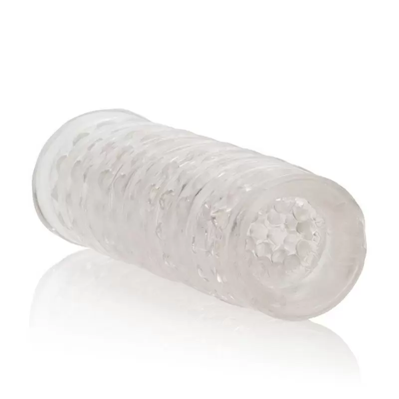 Двусторонний мастурбатор Reversible Masturbator – прозрачный