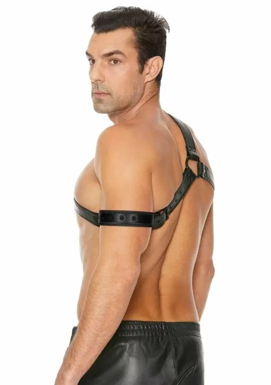 Мужская сбруя (портупея) Gladiator Harness + Повязка на руку
