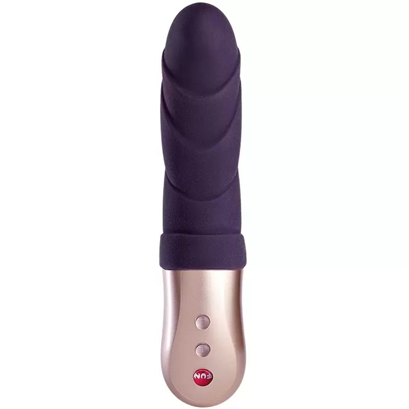 Стильный перезаряжаемый вибратор Flora - фиолетовый