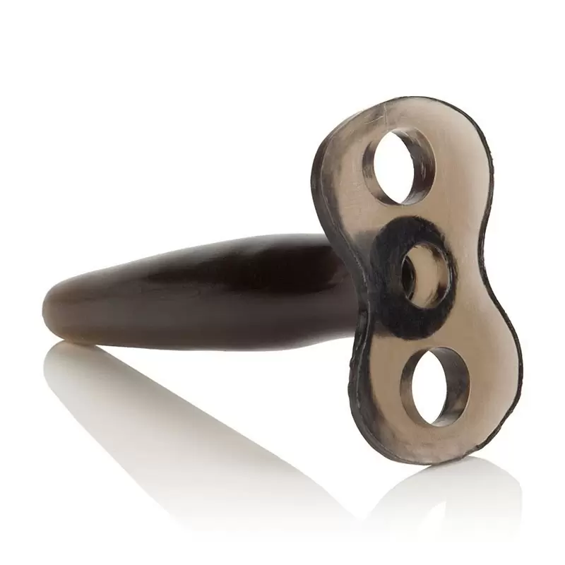 Мужской набор Rock Hard: помпа, анальная пробка и ремешок на мошонку с кольцом