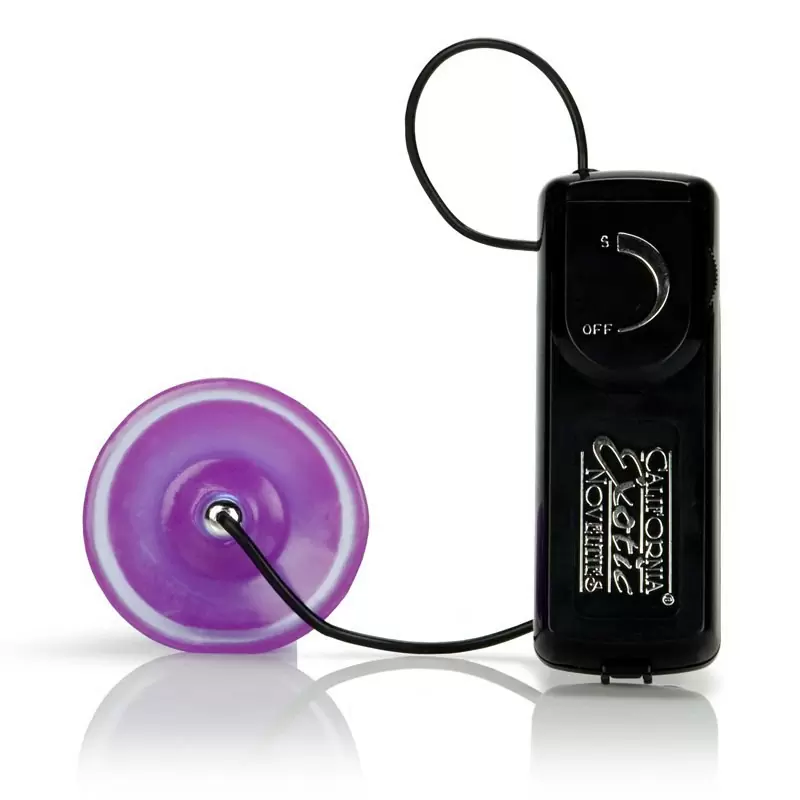 Анальная пробка Tysh Teaser с вибрацией – фиолетовый