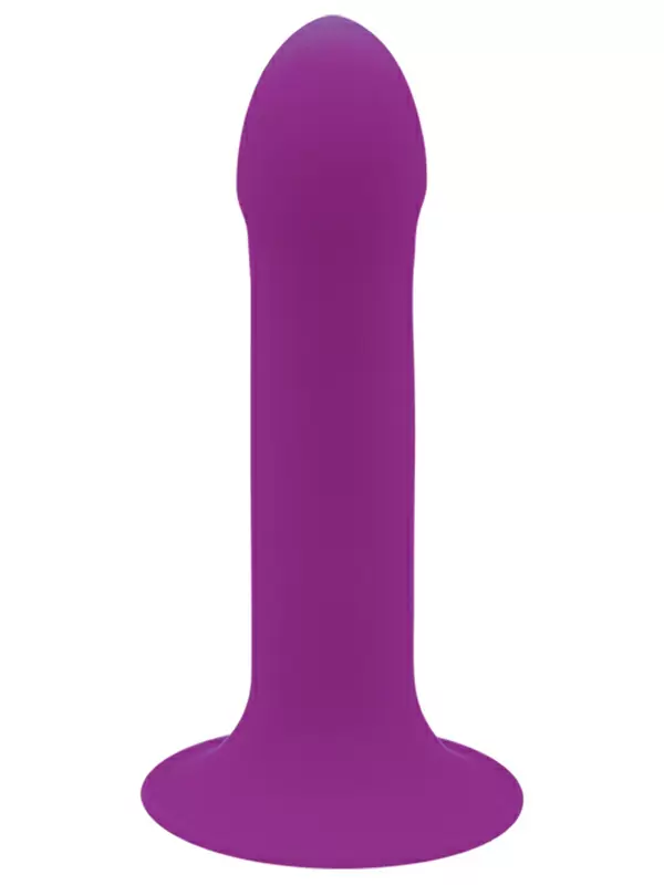 Нереалистичный фаллоимитатор Adrien lastic Hitsens 6, 13,5 см, силикон, фиолетовый