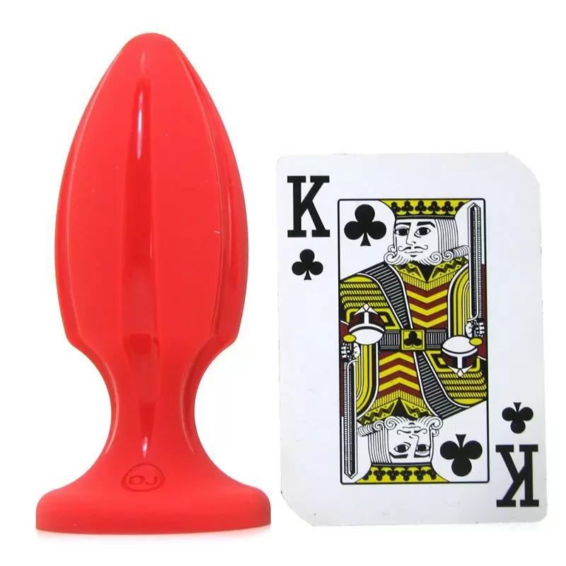 Анальная пробка The Rocket - красная