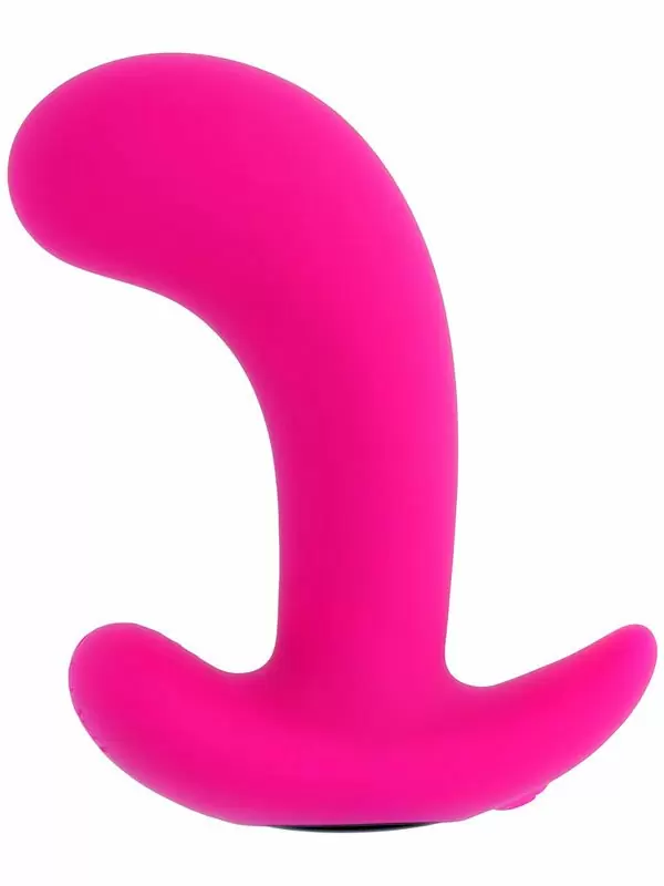 Массажер простаты Evolved Hooking Up, с вибрацией, с пультом ДУ, 10 режимов, розовый