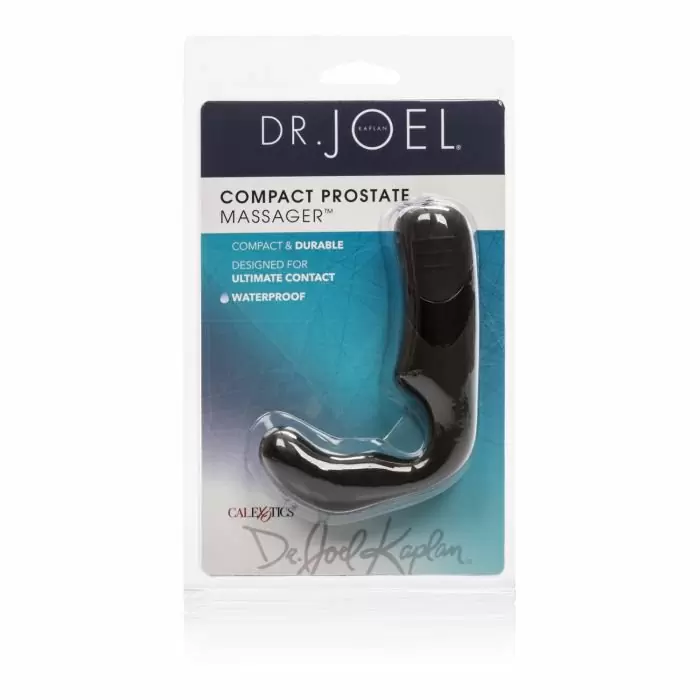 Компактный вибромассажёр простаты Calexotics Dr. Joel KaplanCompact Prostate Massager – чёрный