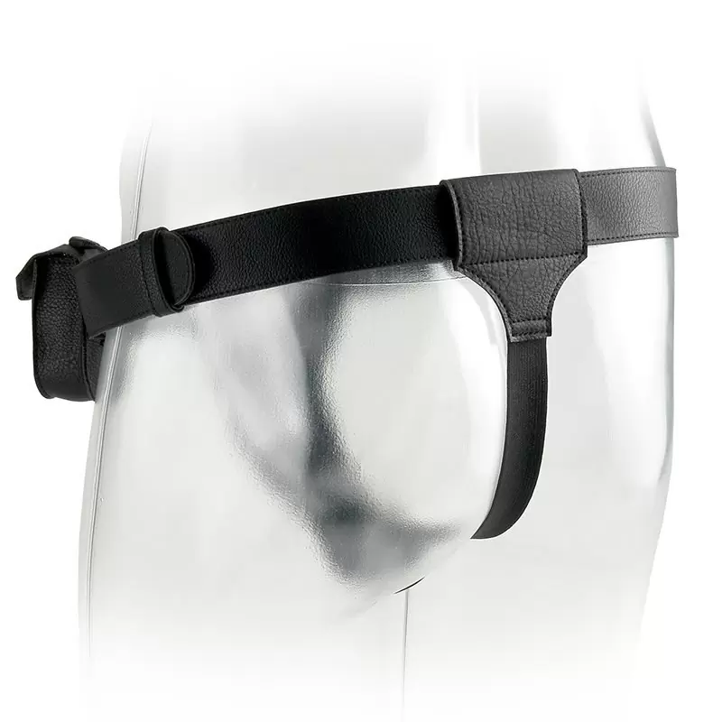 Трусы мужские Shock Jock с электростимуляцией – черный