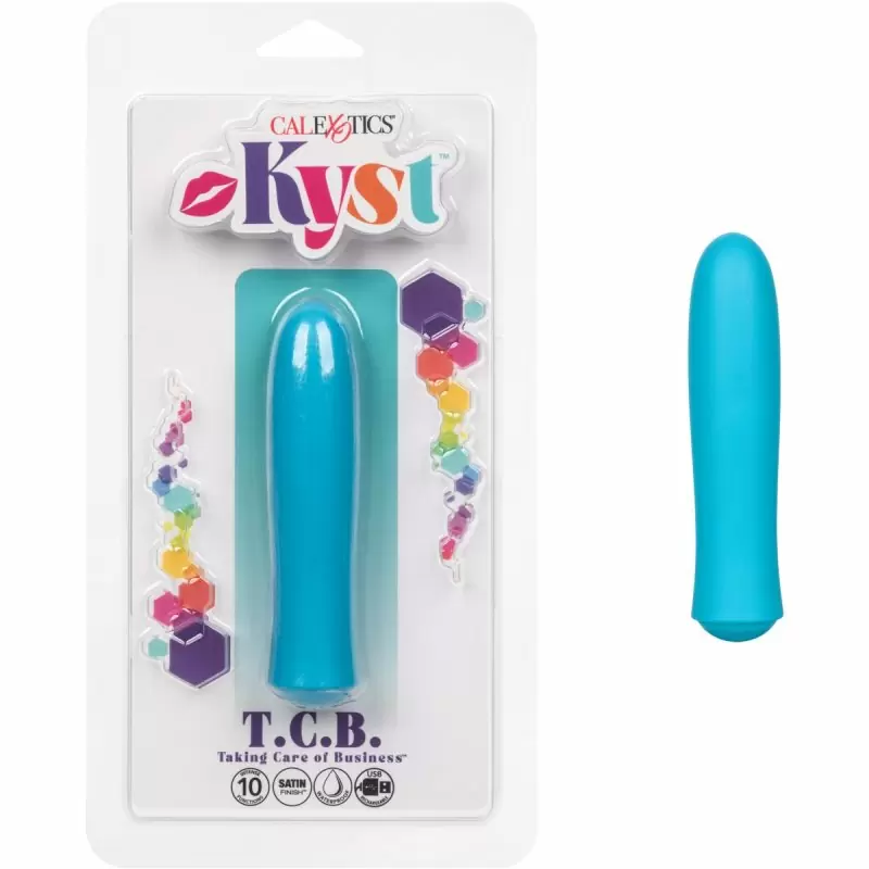 Миниатюрный перезаряжаемый вибромассажер Kyst T.C.B. Taking Care of Business