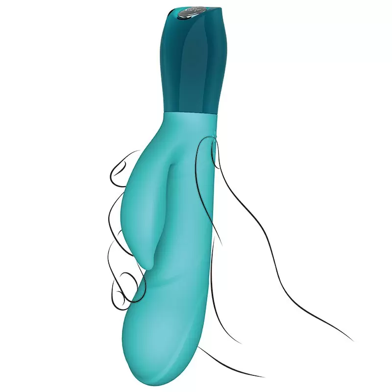 Вибромассажер Хай-Тек Ceres Rabbit – голубой