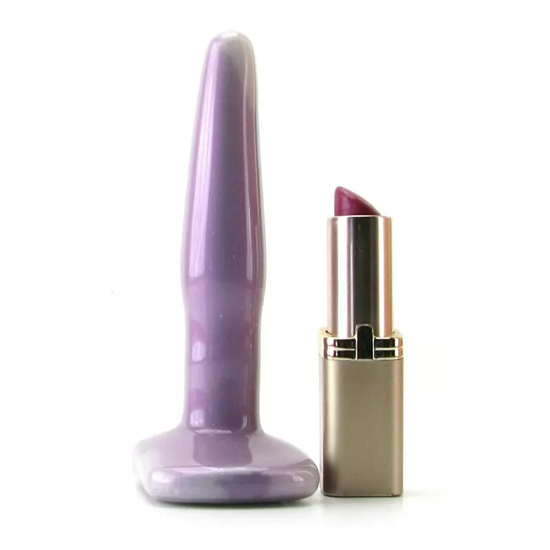 Анальная пробка Iridescent Small – фиолетовая