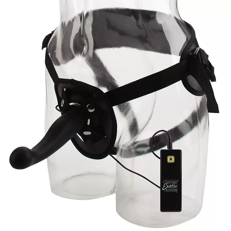 Страпон с вибрацией 10 Function Love Rider G-Kiss