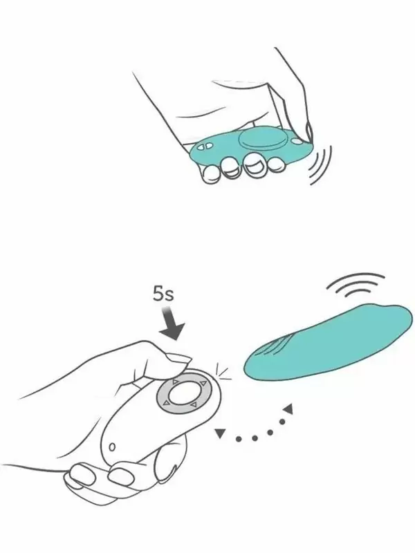 Интерактивный стимулятор клитора Womanizer We-Vibe Moxie+, с пультом Д/У, управление через приложение, 10 режимов, крепление на бельё