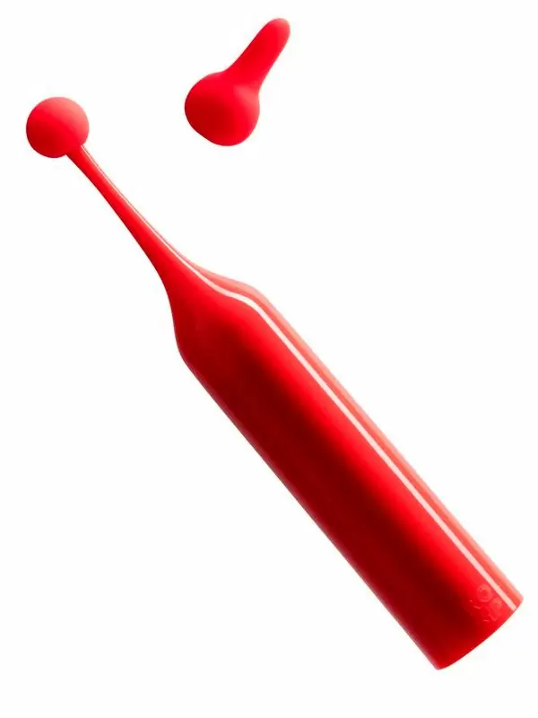 Точечный стимулятор клитора Romp Pop, 3 режима, 14,3 см, красный