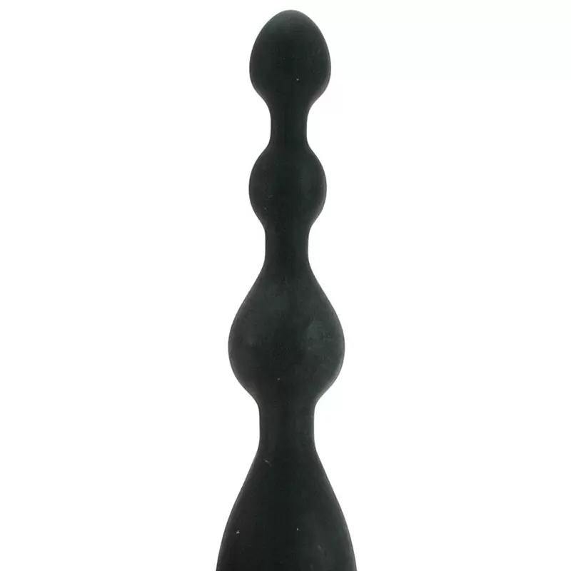 Анальная цепочка с вибрацией Silicone Vibrating Pleasure Beads