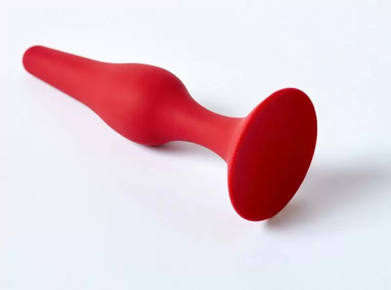 Анальная пробка Gravity бордовая, размер M