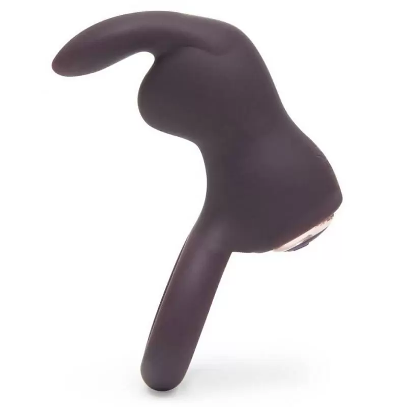 Эрекционное кольцо Lost in Each Other со стимулятором-кроликом для клитора - фиолетовый