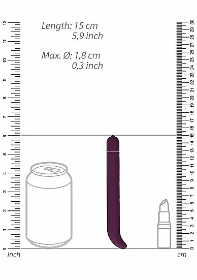 Компактный вибростимулятор G-Spot (Фиолетовый)