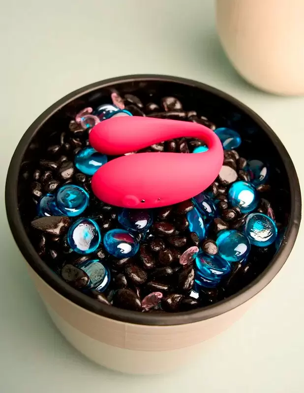 Парный вибратор Amovibe TWIN Pink, 8 см, 4 режима, управление через приложение, силикон, розовый