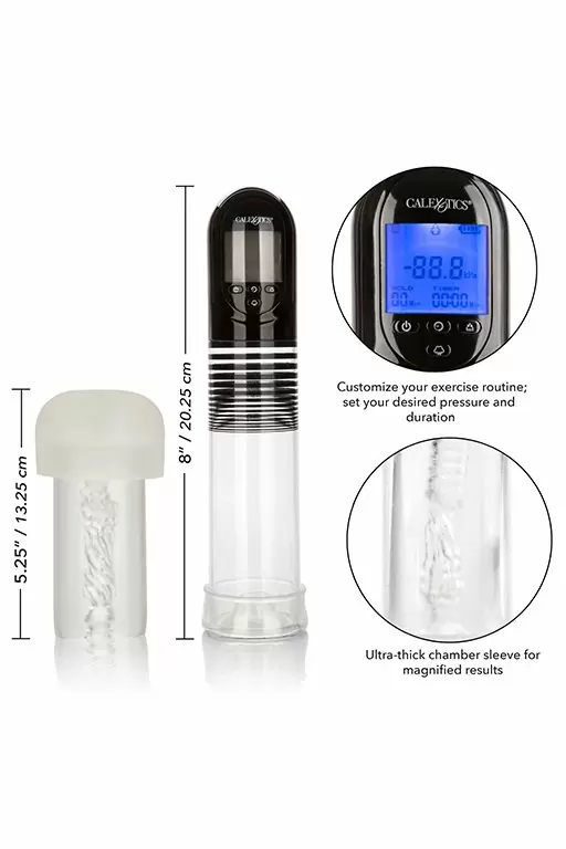 Интеллектуальная автоматическая вакуумная помпа Optimum Series Advanced Automatic Smart Pump с сенсорным управлением - черный 