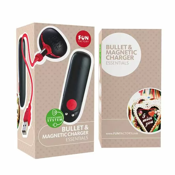 Компактная вибропуля Fun Factory Bullet, 5 режимов, силикон