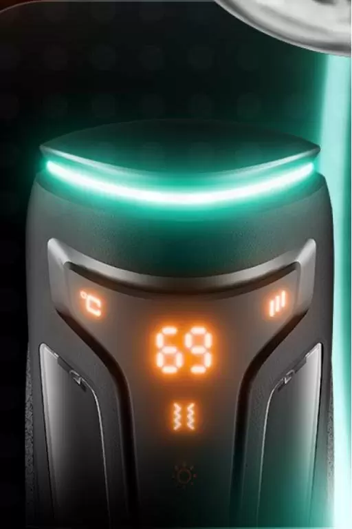 Инновационный мастурбатор Warrior с пенетрацией и массажем бусинами, Amovibe