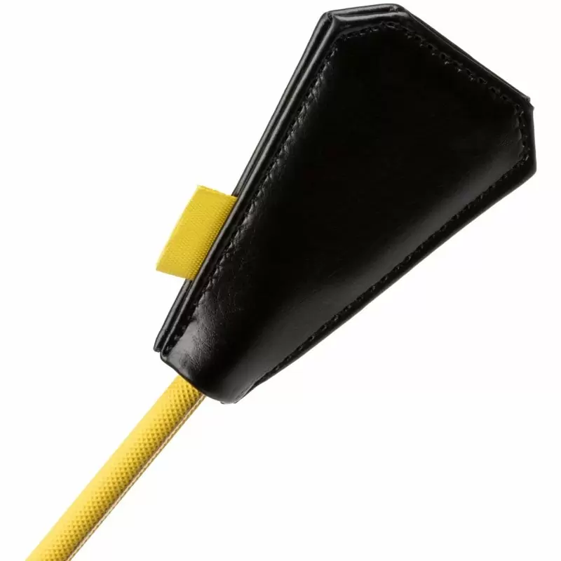 Стек с пером Boundless Feather Crop,  53,25 см, желтый с черным