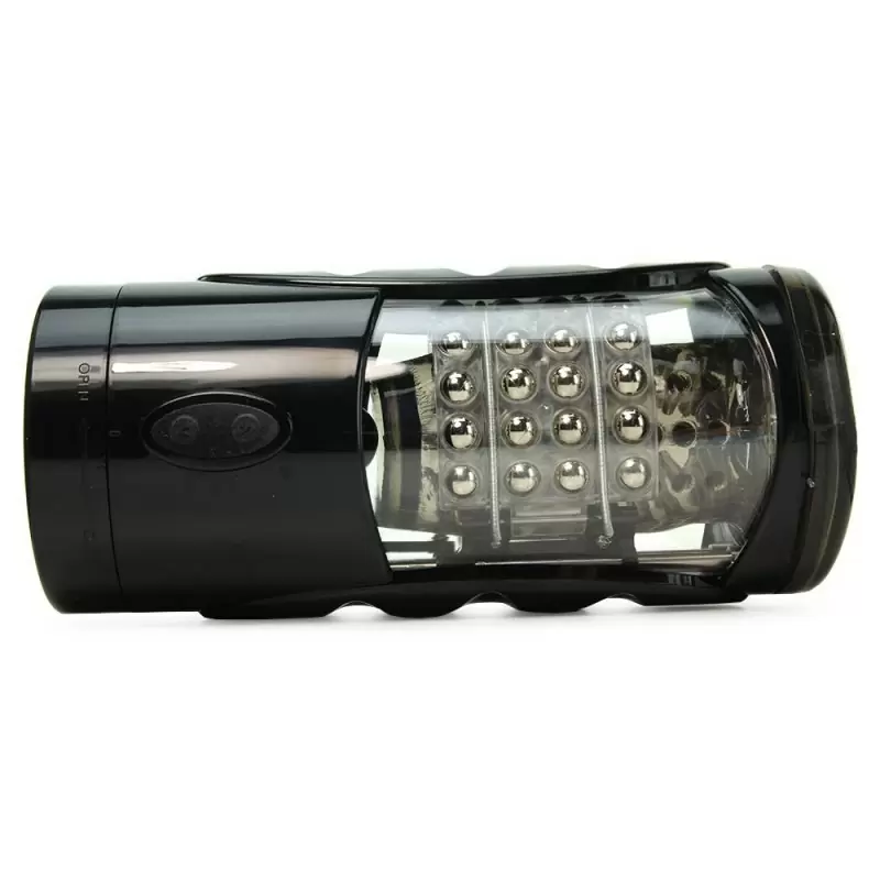 Мастурбатор с вибрацией Optimum Power Ultimate Power Stroker – черный