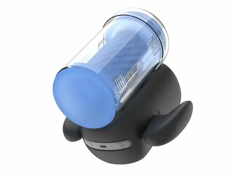 Инновационный робот-мастурбатор Black Knight Thrusting, Amovibe