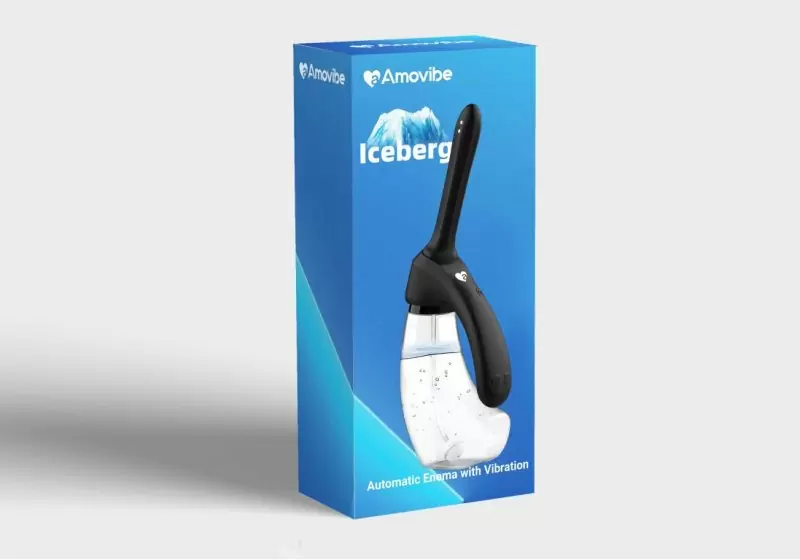 Душ для интимной гигиены Iceberg с вибрацией и автоматической подачей воды, Amovibe