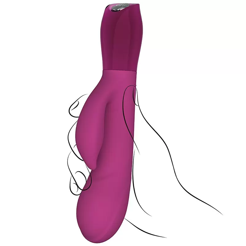 Вибромассажер Хай-Тек Ceres Rabbit – розовый