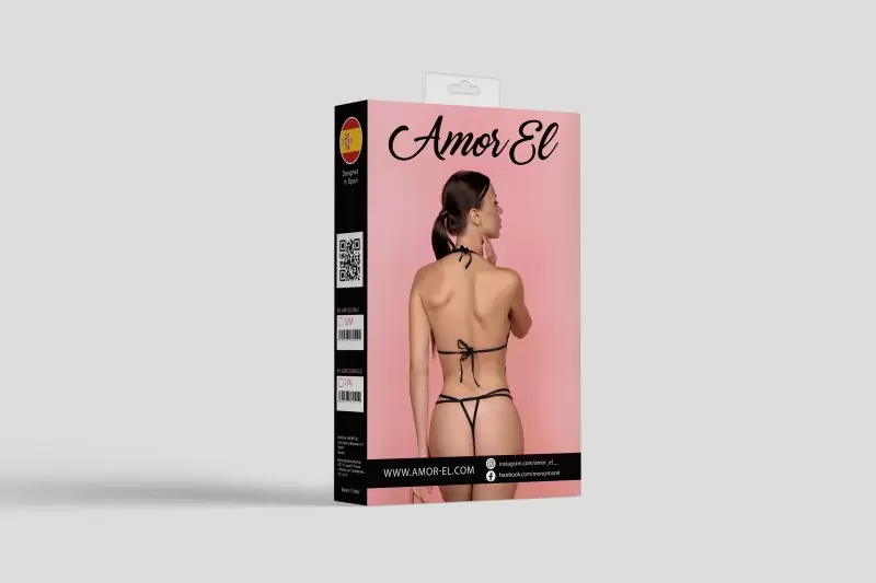 Открытый боди-комбенизон Camelia Amor El L/XL