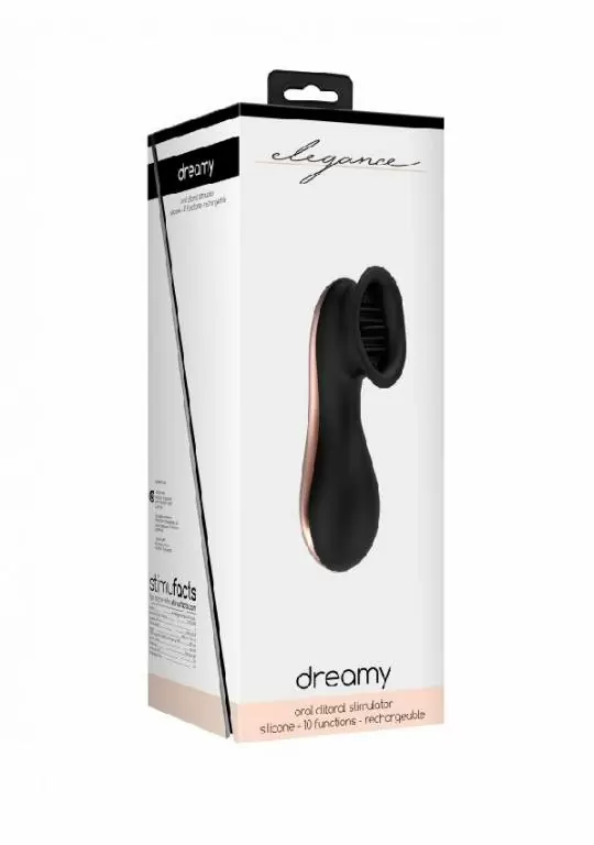 Клиторальный стимулятор Dreamy (черный)