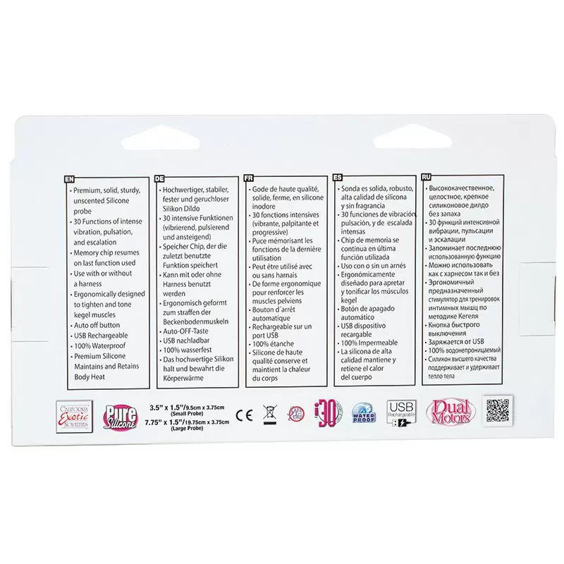 Вибромассажер Strapless Strap-On перезаряжаемый – розовый