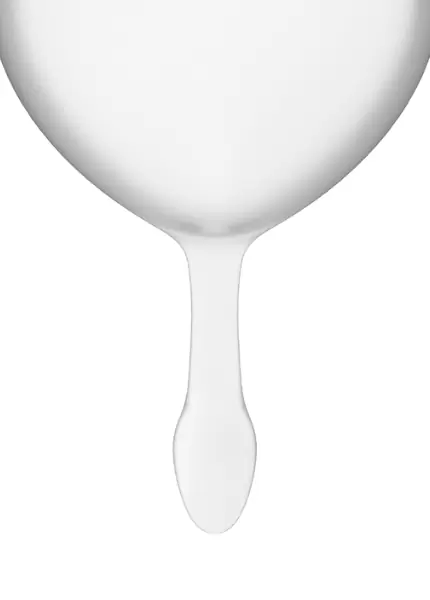 Набор менструальных чаш Satisfyer Feel good Menstrual Cup, 15 и 20 мл, силикон, прозрачный