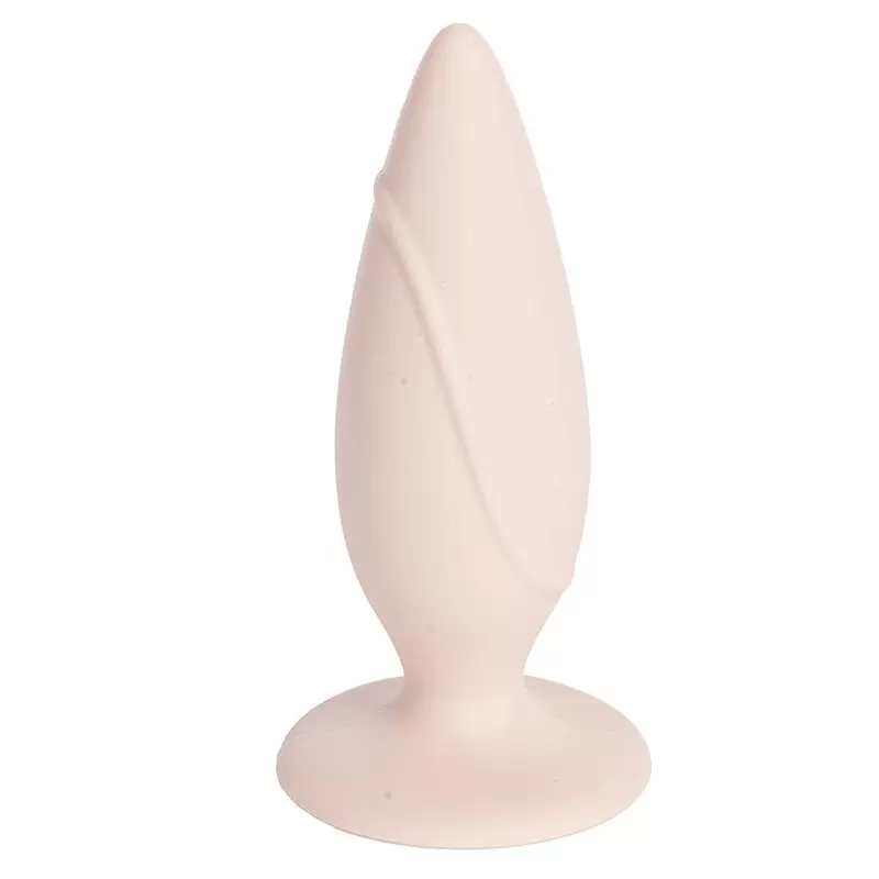 Анальная пробка Mojo Spades Small на присоске – телесная