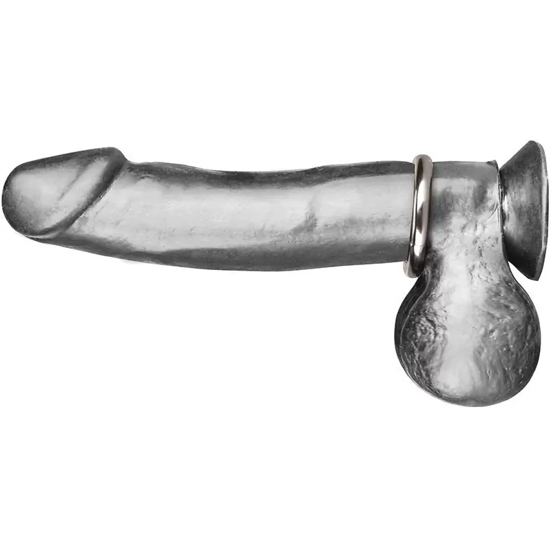 Стальное эрекционное кольцо Steel Cock Ring 1,5” – серебристый