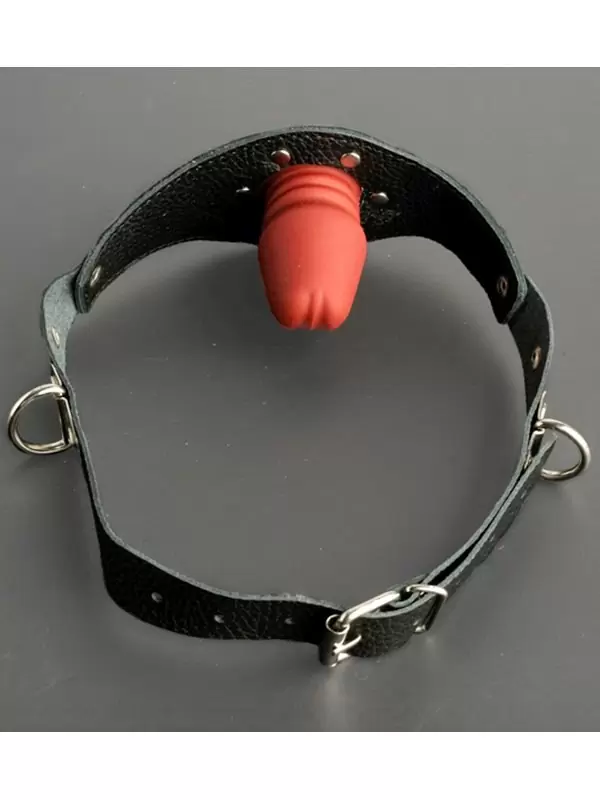 Кляп с фаллосом Sitabella – черный