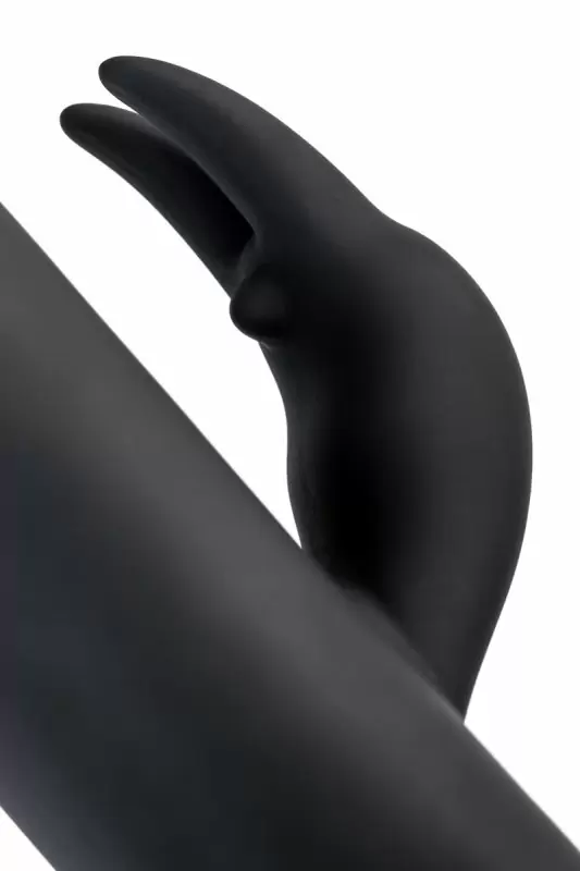Черный вибратор-кролик Waname D-Splash. 14 см. Силикон.