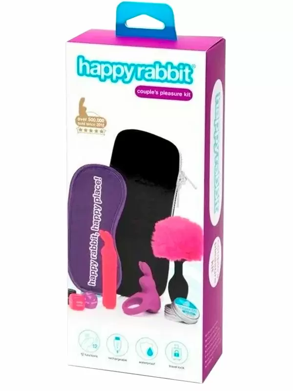 Набор для двоих Happy Rabbit Couples Pleasure, 7 предметов