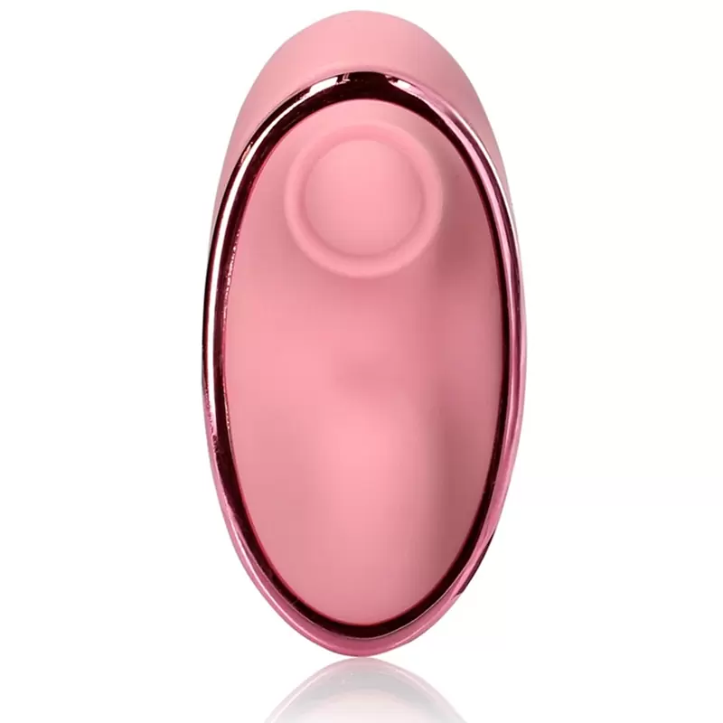 Клиторальный вибратор в форме сердца Shots Toys Tapping Heart Vibrator с функцией пульсации, 10 режимов вибрации, перезаряжаемый, розовый