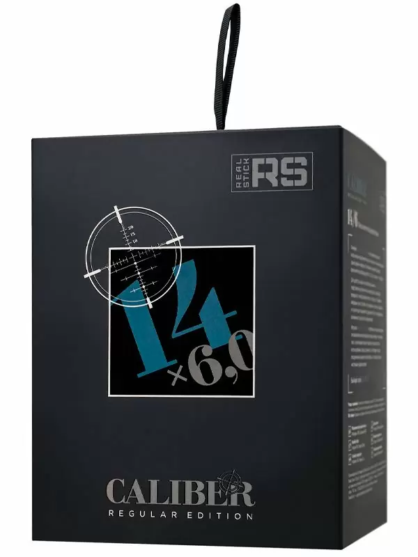 Реалистичный фаллоимитатор TOYFA RealStick CALIBER, 14 см, ПВХ