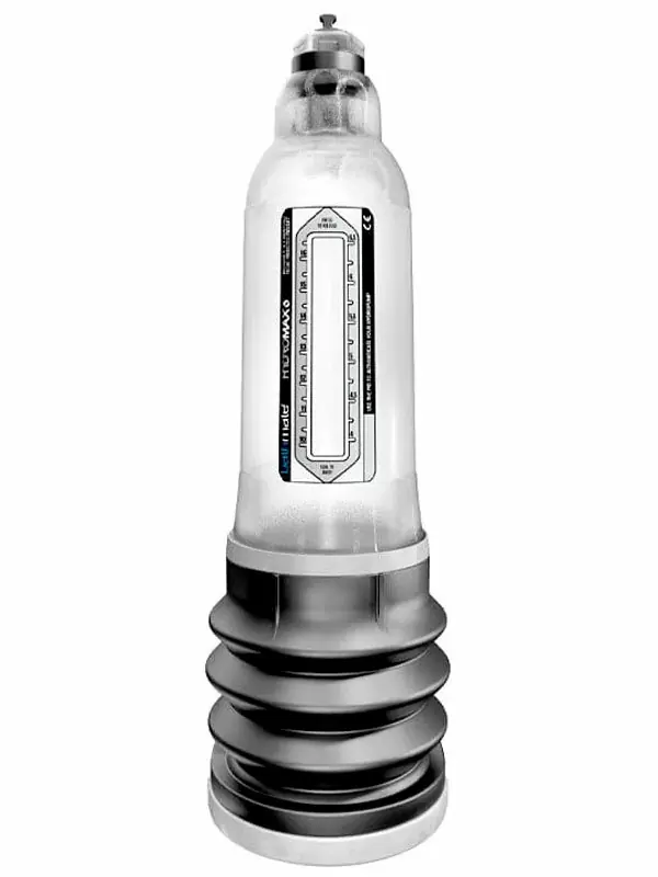 Гидропомпа Bathmate Hydromax6 crystal, для мужчин с размером до 15 см, прозрачная | Он и Она 18+