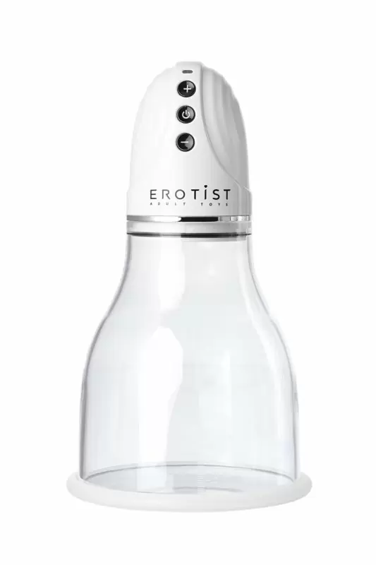 Вакуумная помпа для груди Erotist. 22 см, АБС-пластик