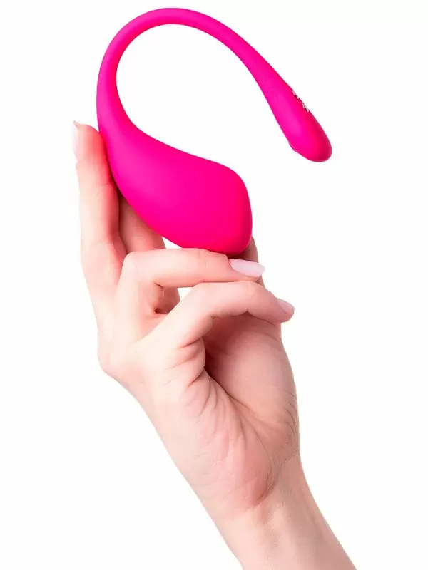 Интерактивное виброяйцо Lovense Lush 3, программируемое управление со смартфона, 7,6 см, силикон