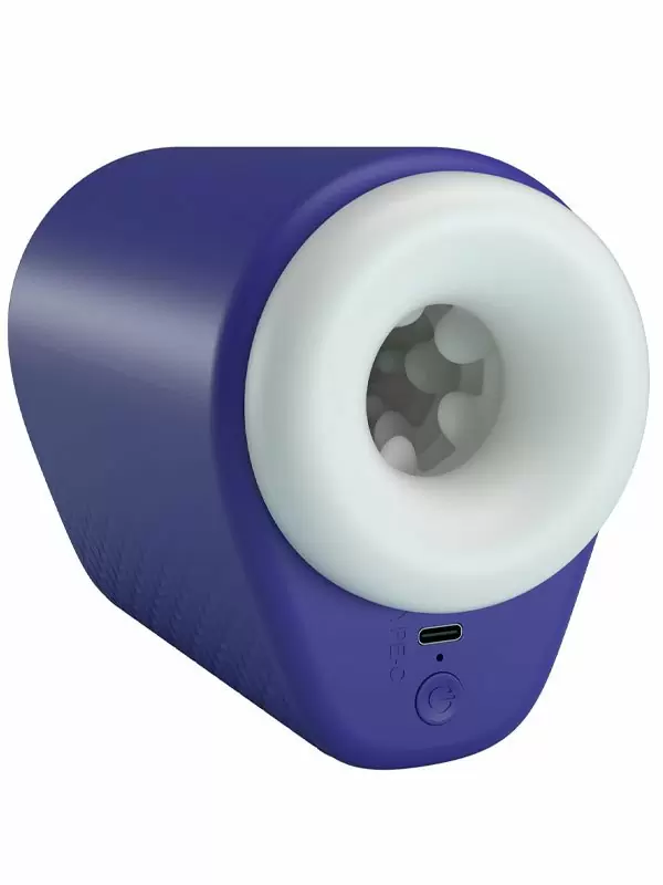 Автоматический вибромастурбатор Baile DJ Lady, с функцией толчков, 13 см, ТПР